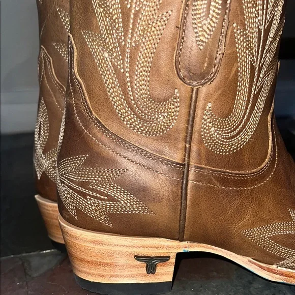 Brown Western Cowboy Boots - Picture 6 of 7